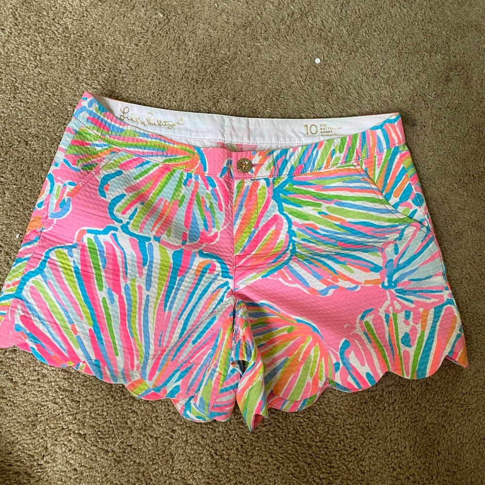 Lilly Pulitzer buttercup shorts